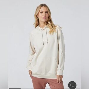 Vuori Women’s Halo Oversized Hoodie Milkweed Heather